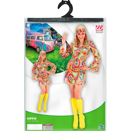 Widmann SRL Hippie meisje kostuum Julia