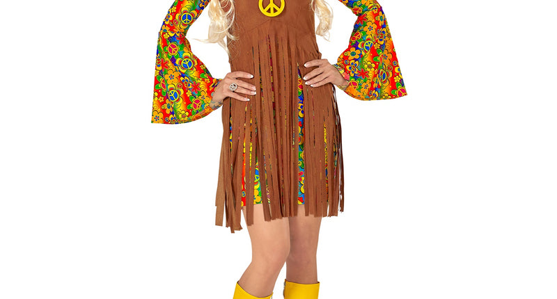 Widmann SRL Hippie Meisje pakje Peggy