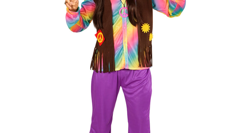 Widmann SRL Hippie pakken voor mannen