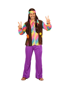 Widmann SRL Hippie pakken voor mannen