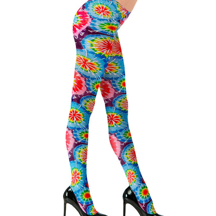 Widmann SRL Hippie panty psychedelisch volwassenen