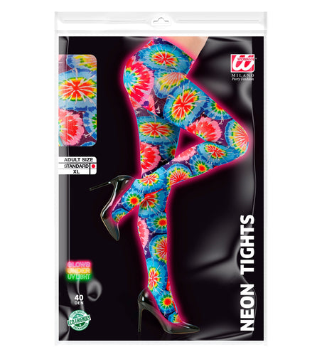 Widmann SRL Hippie panty psychedelisch volwassenen