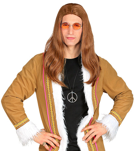 Widmann SRL Hippie pruik Groovy dude