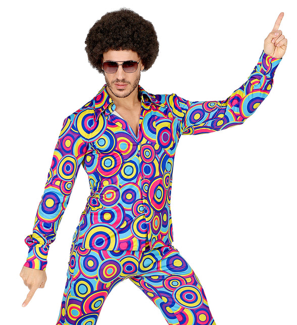 Widmann SRL Hippie shirt 70-jaren Groovy