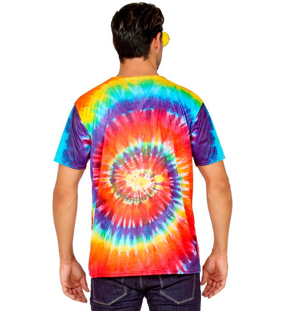 Widmann SRL Hippie shirt Tie-Dye