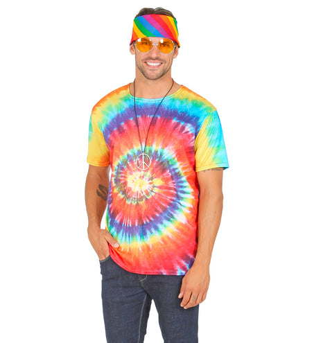 Widmann SRL Hippie shirt Tie-Dye