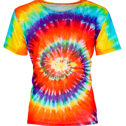 Widmann SRL Hippie shirt Tie-Dye