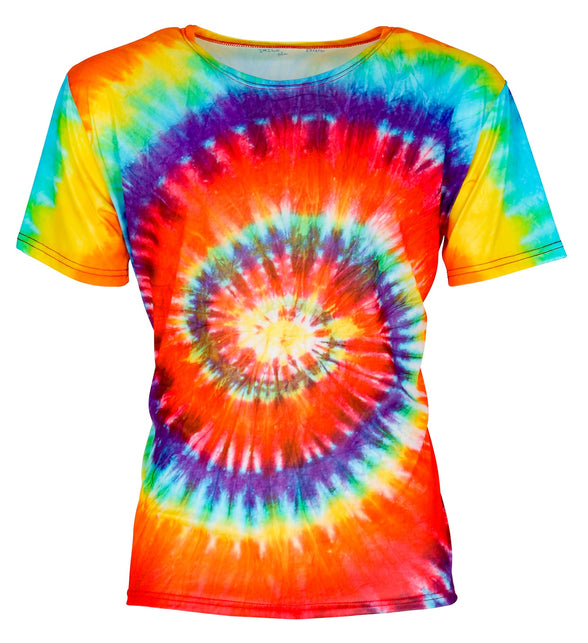 Widmann SRL Hippie shirt Tie-Dye