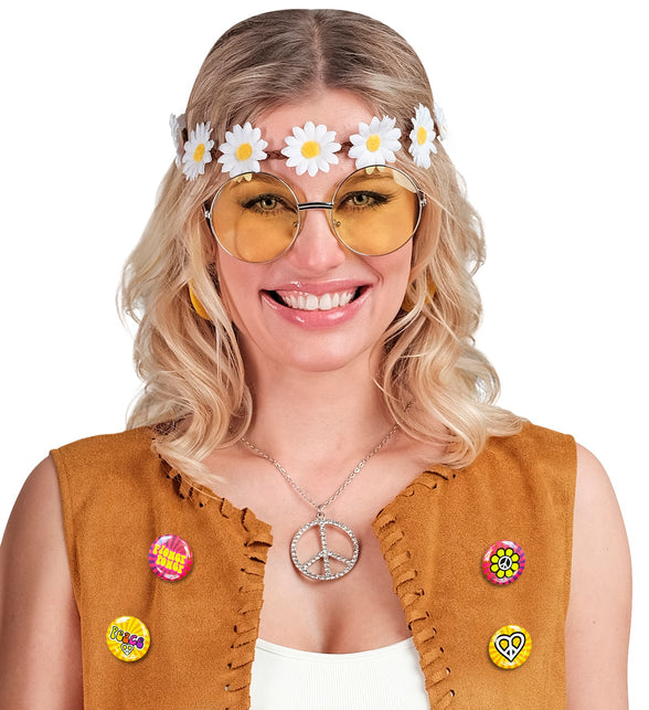Widmann SRL Hippie spelden buttons