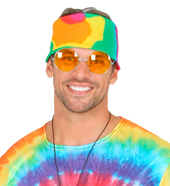Widmann SRL Hippie tie-dye bandana