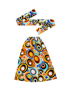 Widmann SRL Hippie verkleedset bollen  unisex jaren-70