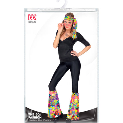 Widmann SRL Hippie verkleedset love&peace unisex jaren-70