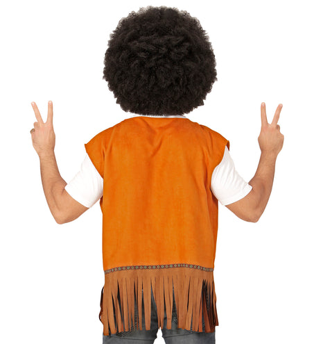 Widmann SRL Hippie vest voor volwassenen
