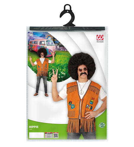 Widmann SRL Hippie vest voor volwassenen