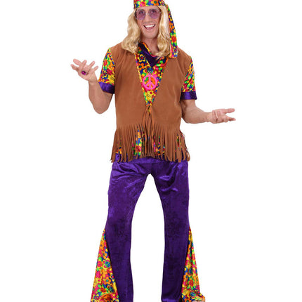 Widmann SRL Hippie vestje suede look heren