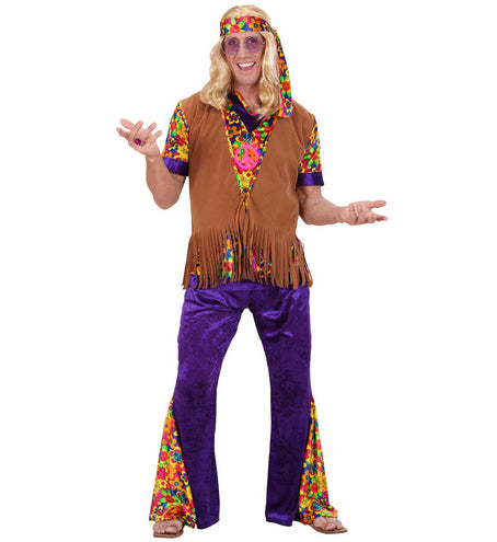 Widmann SRL Hippie vestje suede look heren