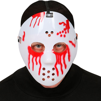 Widmann SRL Hockey Jason masker met bloed