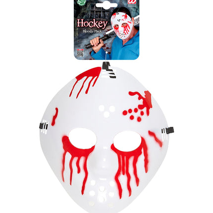 Widmann SRL Hockey Jason masker met bloed