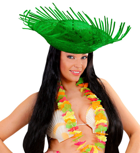 Widmann SRL Hoed ipanema stro groen Joris