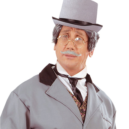 Widmann SRL Hoge grijze vilten hoed