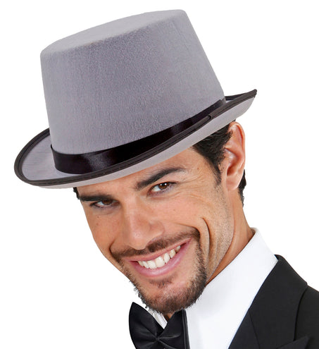 Widmann SRL Hoge grijze vilten hoed