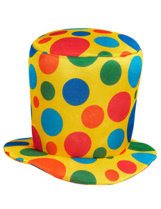 Widmann SRL Hoge hoed clown foam