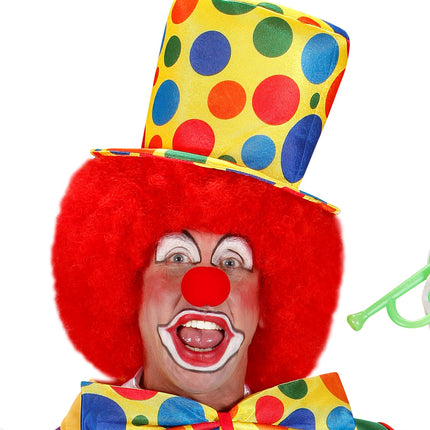 Widmann SRL Hoge hoed clown foam