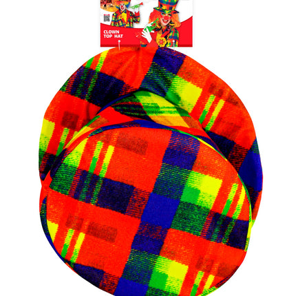 Widmann SRL Hoge hoed clown multi