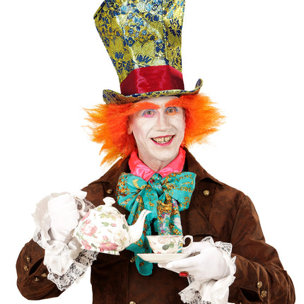 Widmann SRL Hoge Hoed "Crazy Hatter" Met Haar