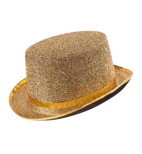 Widmann SRL hoge hoed goudkleurig