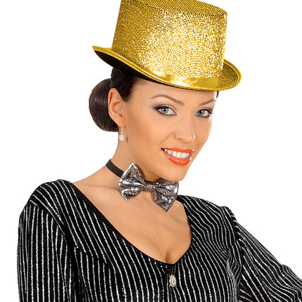 Widmann SRL hoge hoed goudkleurig