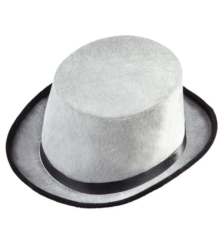 Widmann SRL hoge hoed grijs fluweel