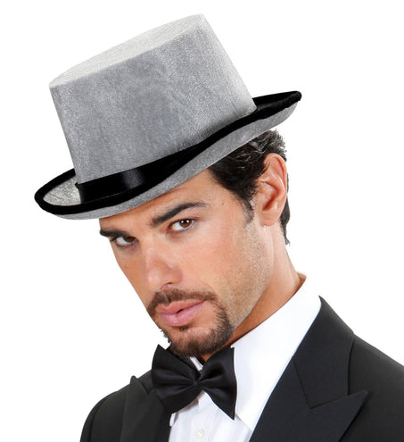 Widmann SRL hoge hoed grijs fluweel
