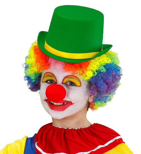 Widmann SRL Hoge hoed kind groen