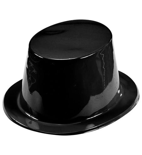 Widmann SRL Hoge hoed plastic zwart