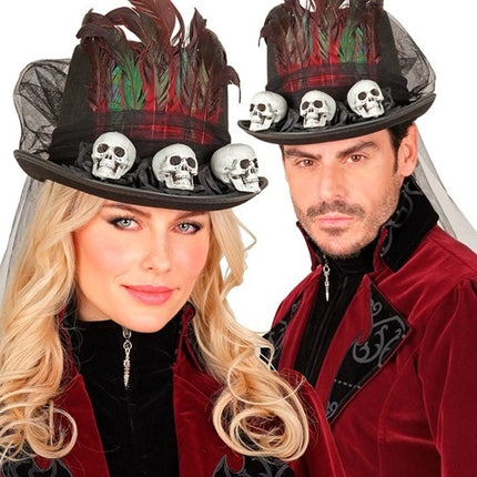 Widmann SRL Hoge hoed schedel Pim