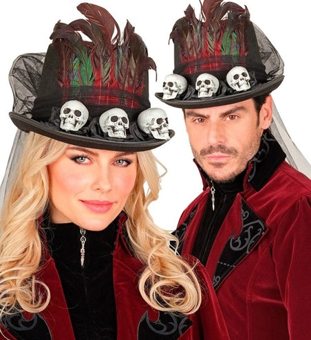 Widmann SRL Hoge hoed schedel Pim