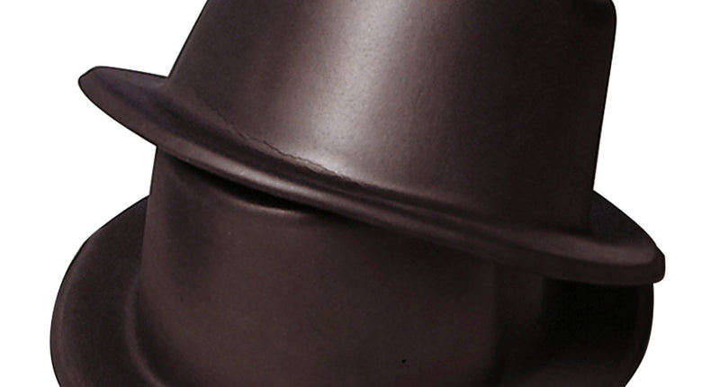 Widmann SRL Hoge hoed vinyl zwart