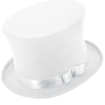 Widmann SRL Hoge hoed wit Gijs top kwaliteit