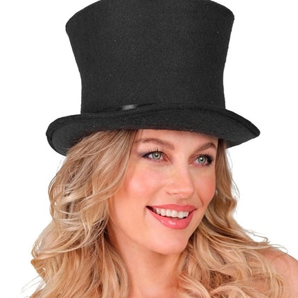 Widmann SRL Hoge hoed zwart Emma top kwaliteit