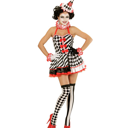 Widmann SRL Hoge kousen clown