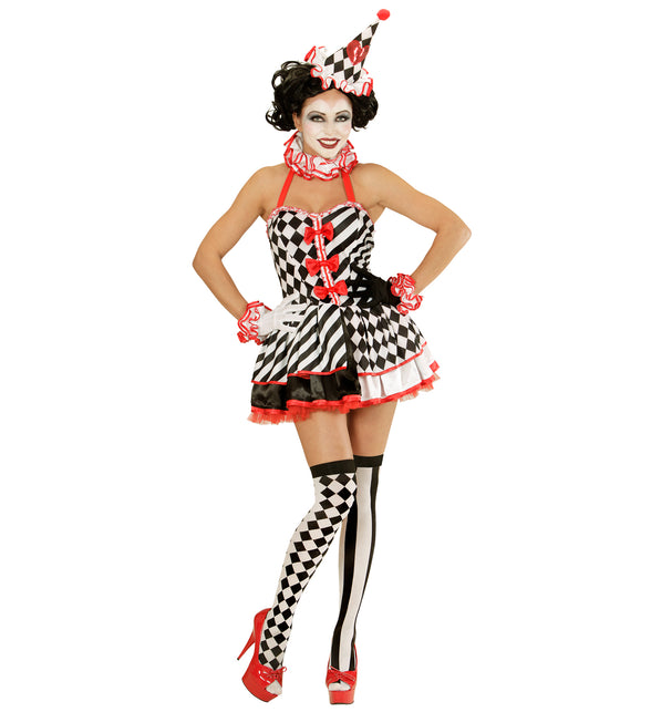Widmann SRL Hoge kousen clown