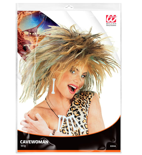 Widmann SRL Holbewoner pruik Wilma blond