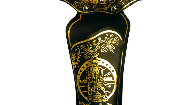 Widmann SRL Holster cowboy met gouden print
