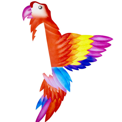 Widmann SRL Honingraat papegaai decoratie van papier