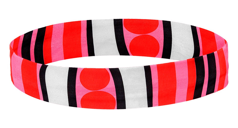 Widmann SRL Hoofdband 70's roze