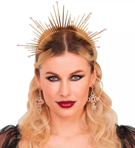 Widmann SRL Hoofdband halo goud Bram