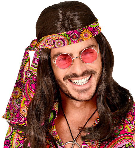 Widmann SRL Hoofdband jaren 70 paisley