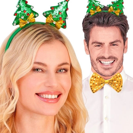 Widmann SRL Hoofdband kerstboom Bram