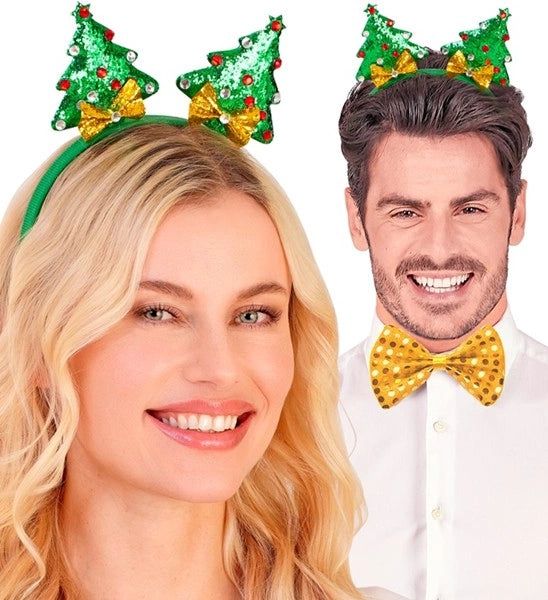 Widmann SRL Hoofdband kerstboom Bram